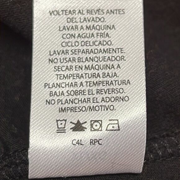 Celebrate Halloween Glitter Skull & Crossbones Baseball Shirt-XL-14/16 Plus Girl - Picture 15 of 15